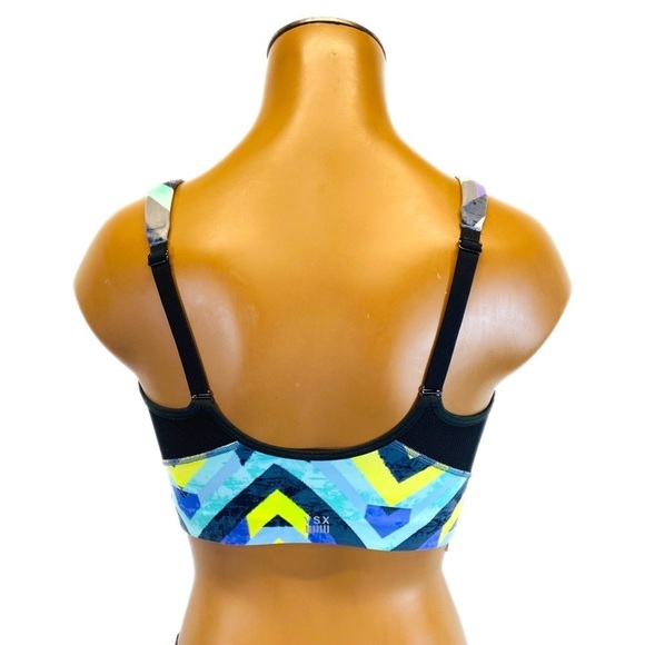 🖤 VICTORIA’S SECRET || VSX Sport Front-Zip Graphic Print Sports Bra- - Picture 7 of 8